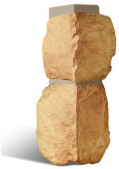 Альта-Профиль угол наружный Бутовый камень 470х112мм