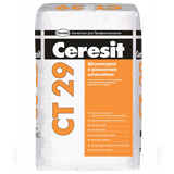 Ceresit CT 29 штукатурка цементная и шпаклевка ремонтная 25кг