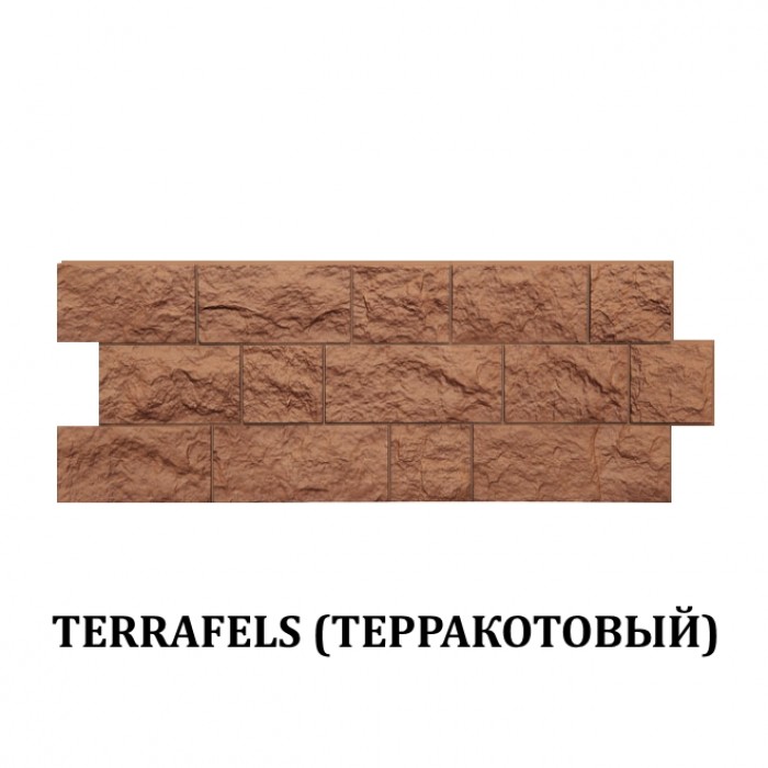 Фасадная панель Terrafels (Терракотовый) 1150х450мм