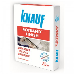 Knauf Rotband Finish шпатлевка гипсовая финишная 25кг