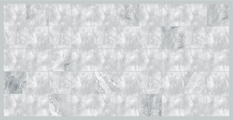 Панель ПВХ мозаика кафель "Мрамор серый" 485*960мм