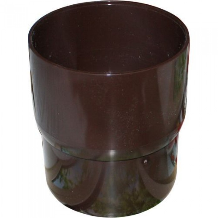 Альта-Профиль муфта трубы коричневая