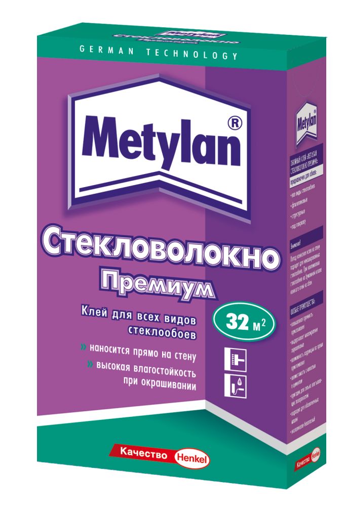 "Metylan "клей обойный "Стекловолокно Премиум", 0,5 кг